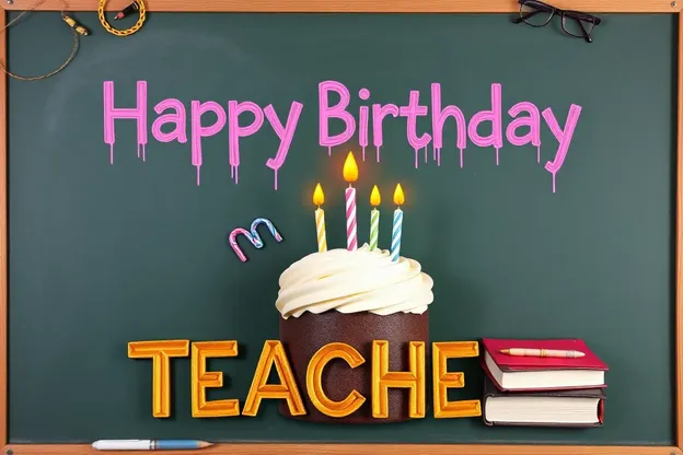 Happy Birthday Teacher Images with Fun and Color