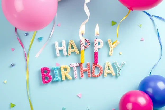 Happy Birthday Wishes with Colorful Image Displays