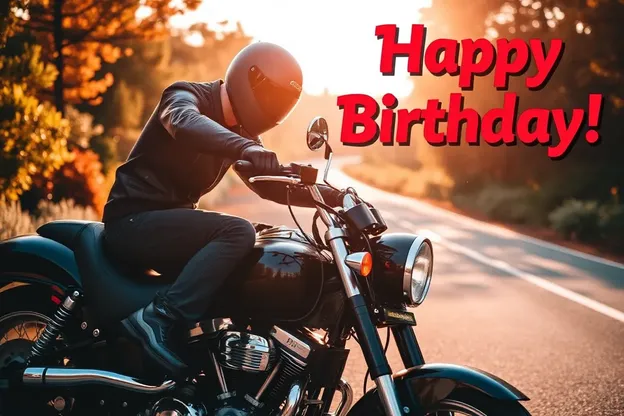 Happy Birthday to a Awesome Biker Images