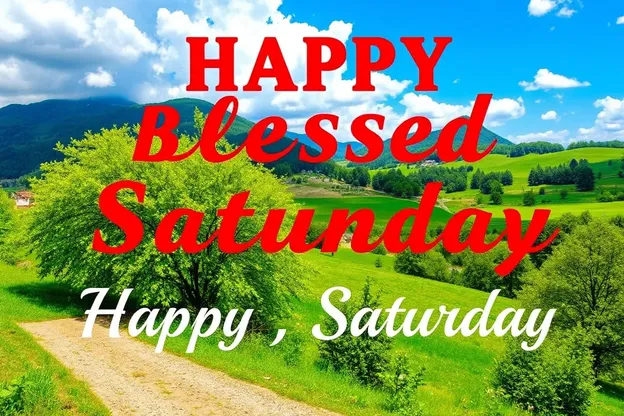 Happy Blessed Saturday Images for a Joyful Weekend Morning