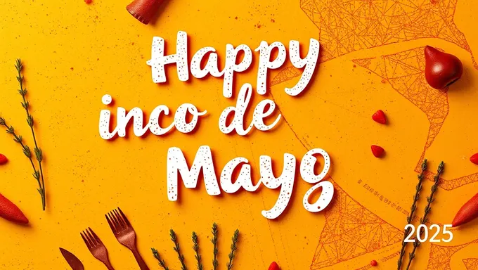 Happy Cinco de Mayo 2025 Celebration Day