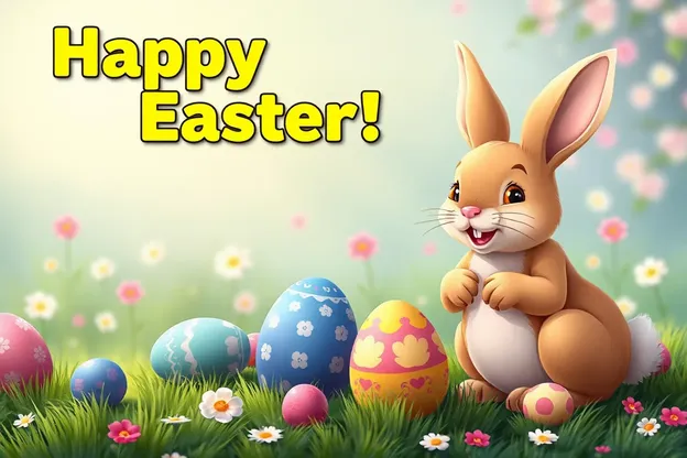 Happy Easter Animated Images with Bunnies