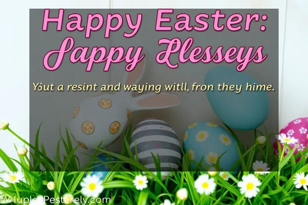 Happy Easter Blessings Images for a Joyful Celebration Season