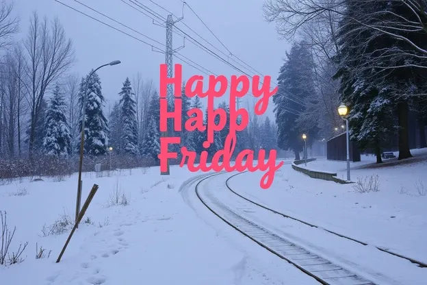 Happy Friday Winter Images for You