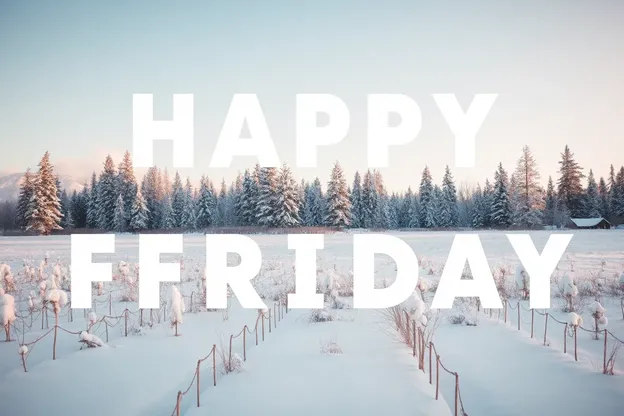 Happy Friday Winter Images to Enjoy