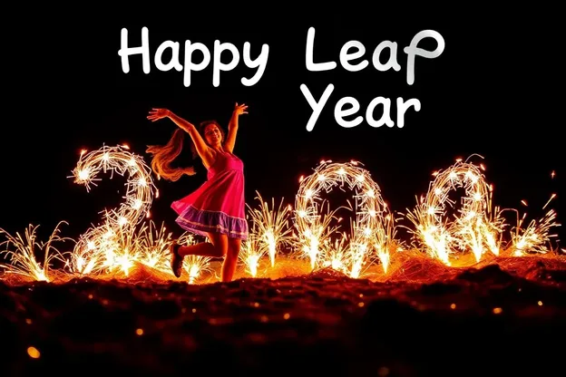 Happy Leap Year Images in Colorful Vibrant Style