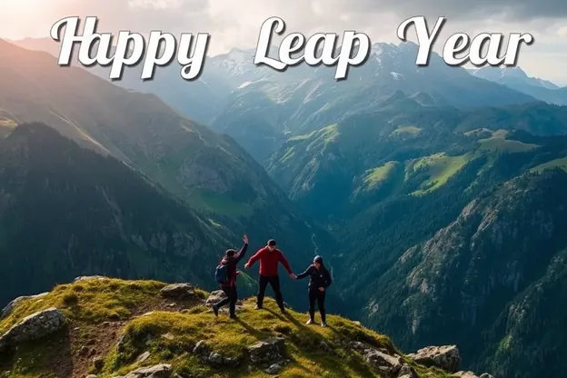 Happy Leap Year Images with Bright Colors