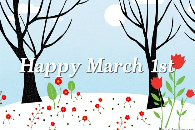 Happy March 1st Images for a Fresh Start