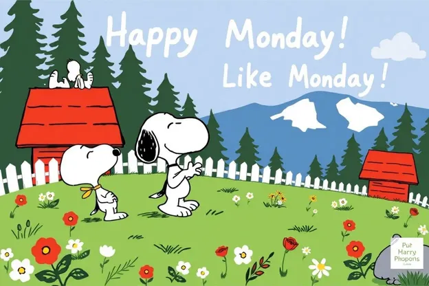 Happy Monday Snoopy Images Fill My Heart