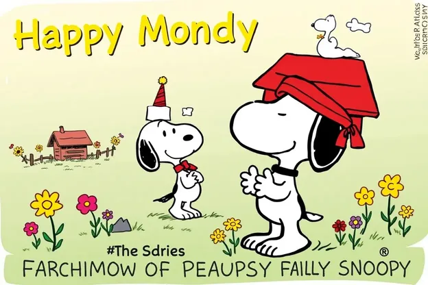 Happy Monday Snoopy Images for a Cheerful Start