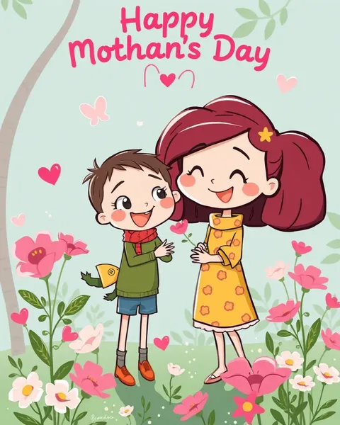 Happy Mother's Day Cartoon Images Free