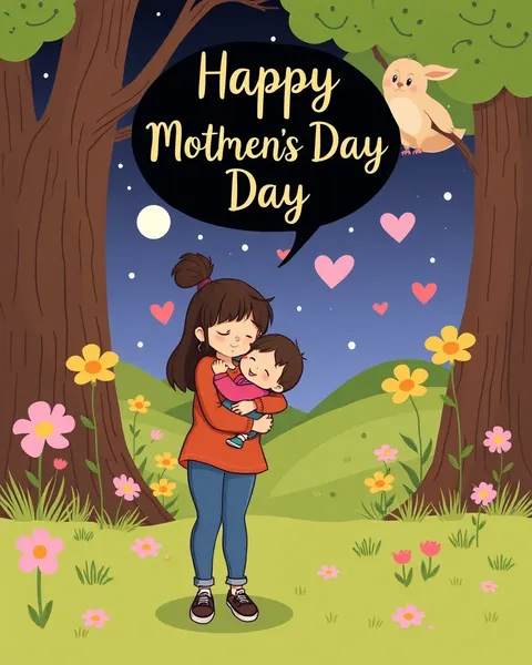 Happy Mothers Day Cartoon Images for Mom