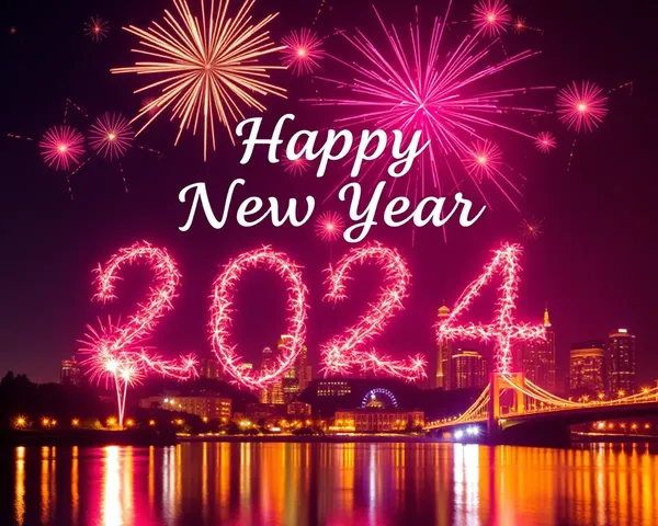 Happy New Year 2024 PNG File Again