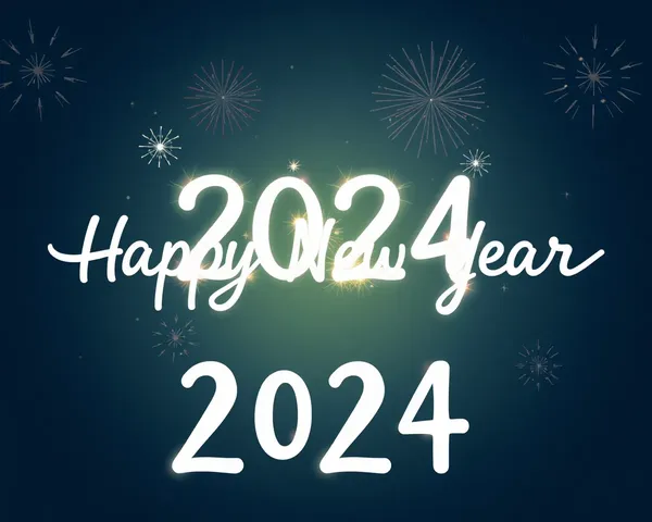 Happy New Year 2024 PNG File Found