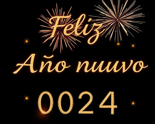 Happy New Year 2024 PNG Image Viewer