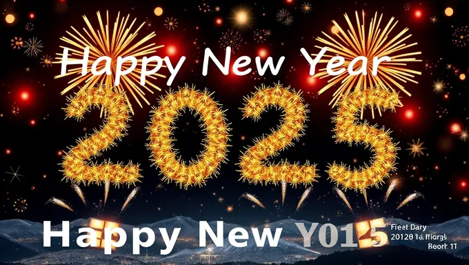 Happy New Year 2025 Gif Images Free