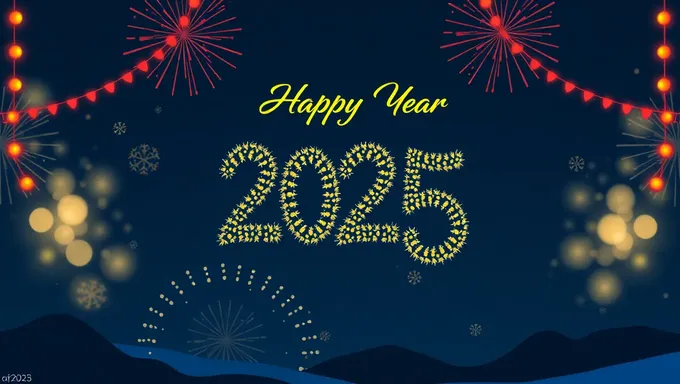 Happy New Year 2025 Gif New Year's Eve Magic