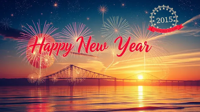 Happy New Year 2025 Wallpaper Design