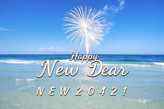 Happy New Year Beach Images for a Peaceful Start