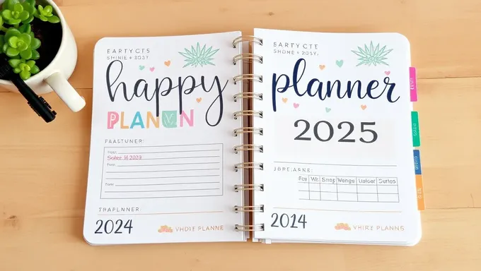 Happy Planner 2024 and 2025 Released Soon