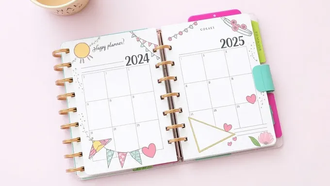 Happy Planner 2024 and 2025 Success Guide