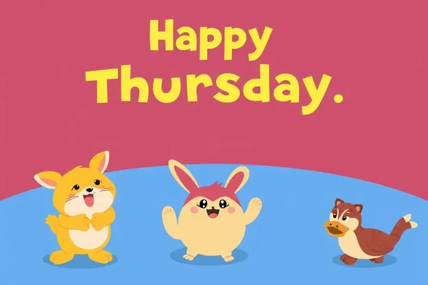 Happy Thursday Animated Images with Beautiful Designs