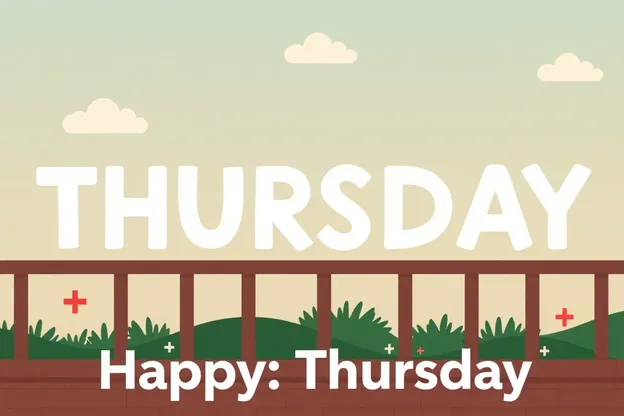 Happy Thursday Animated Images with Cute Characters