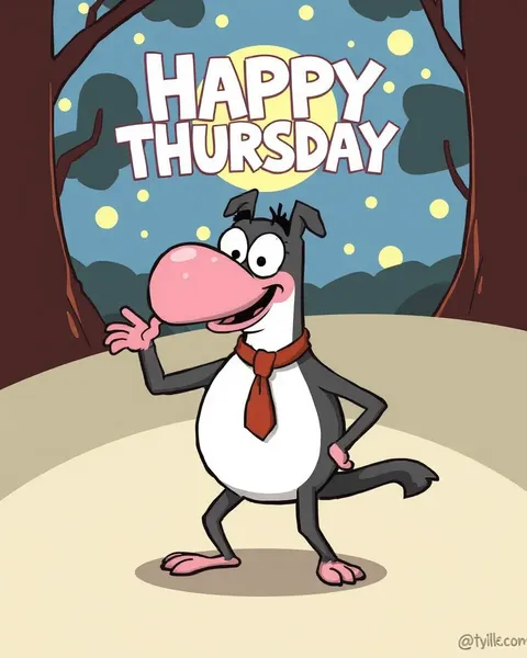 Happy Thursday Cartoon Image Collection