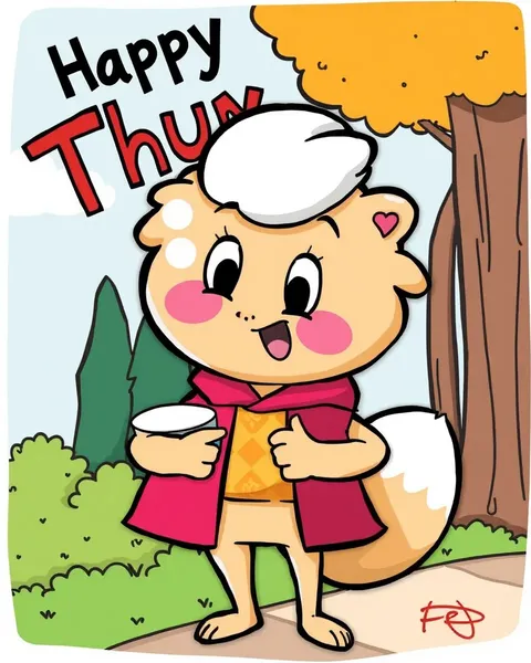 Happy Thursday Cartoon Images Collection