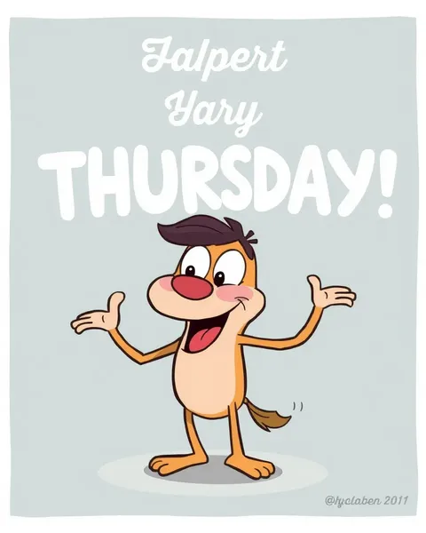 Happy Thursday Cartoon Images Collection