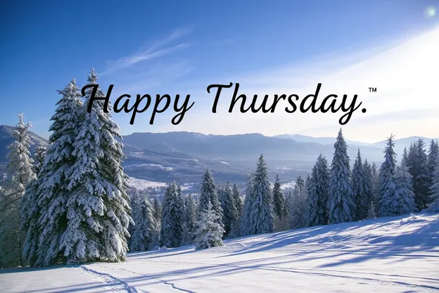 Happy Thursday Winter Images for Lovely Winter