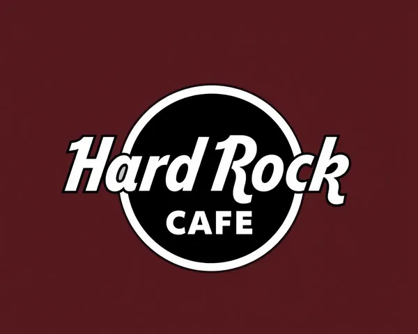 Hard Rock Cafe Logo Vector with No Background