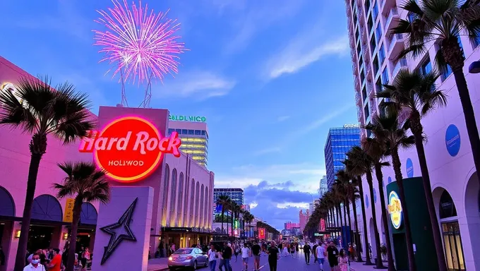 Hard Rock Hollywood's 2025 Fourth of July Festivities