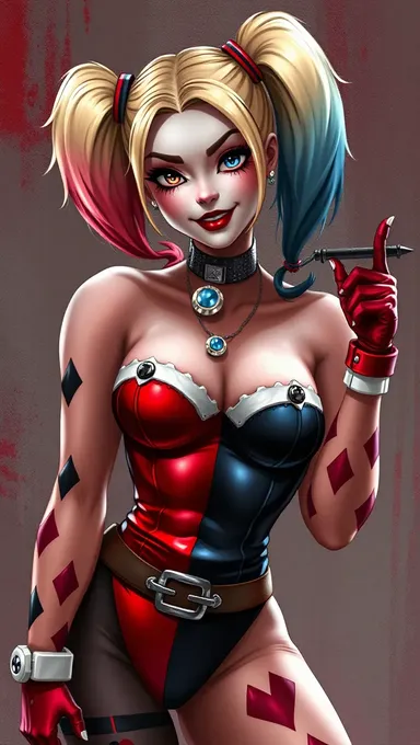 Harley Quinn's Notorious Boobs Get a Lot of Attention