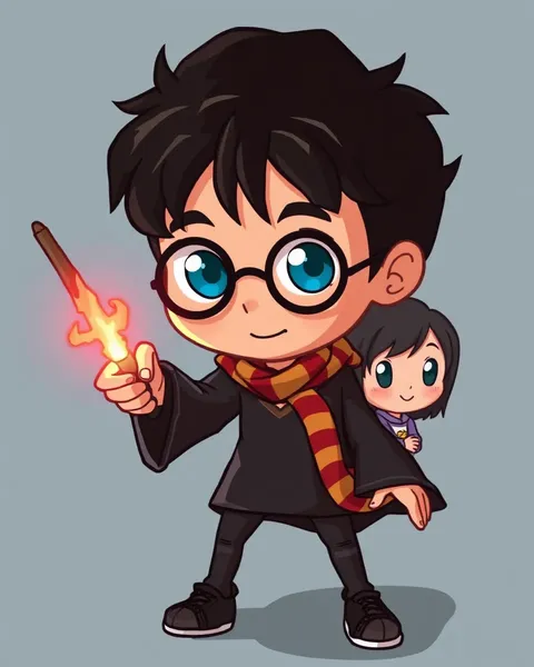 Harry Potter Cartoon Scenes Pictures