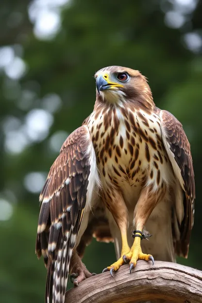 Hawk's Gentle Touch on Girl