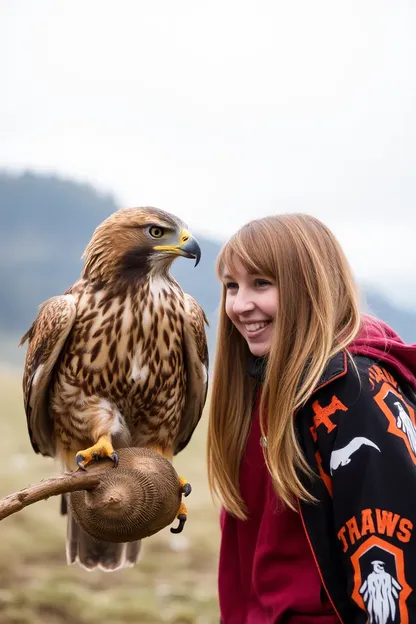 Hawk's Touch on the Girl