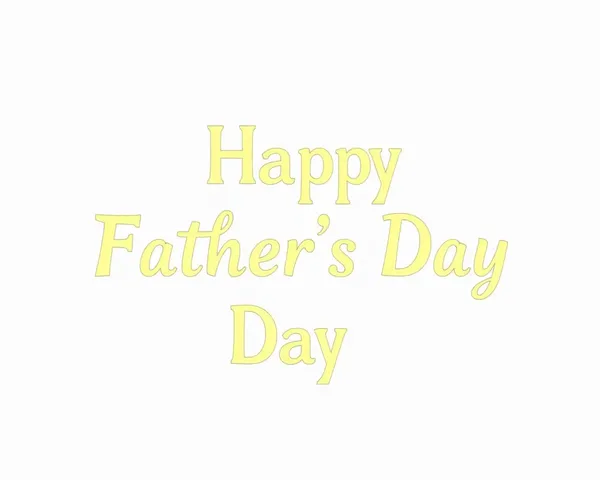 Heartfelt Fathers Day Images PNG Card Ideas