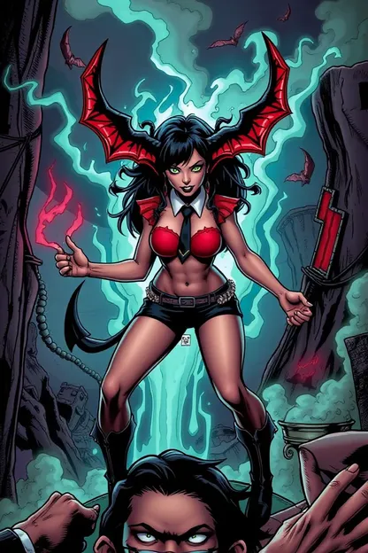 Hell's Comic Demon Girl Picture