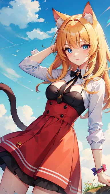 Hentai Cat Girl: Whimsical Illustrations of Feline Seduction