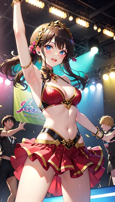 Hentai Dance Carnival Delights with Seductive Moves