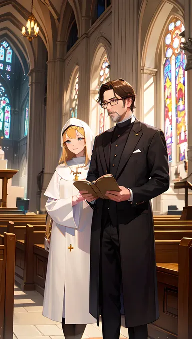 Hentai Involving Saint Cecelia and Pastor Lawrence