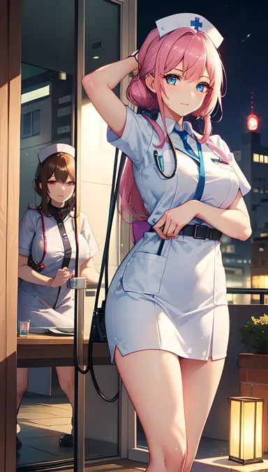 Hentai Night Shift Nurses' Secret Desire