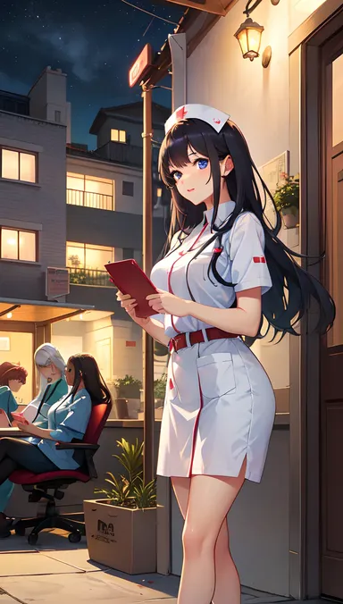 Hentai Night Shift Nurses' Secret Love