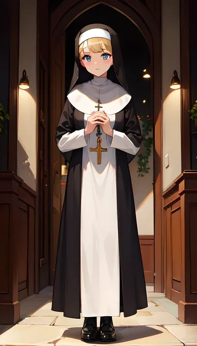 Hentai Nun's Hidden Passion for Forbidden Love