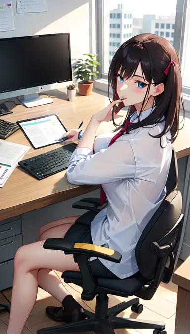 Hentai Office: Office Romance Turns into Obscenity