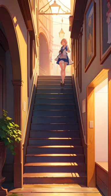 Hentai Stairway to Heaven: A Sensual Descent