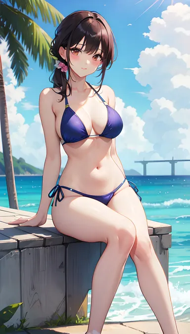 Hentai Swimsuit in Japanese Anime Fashion