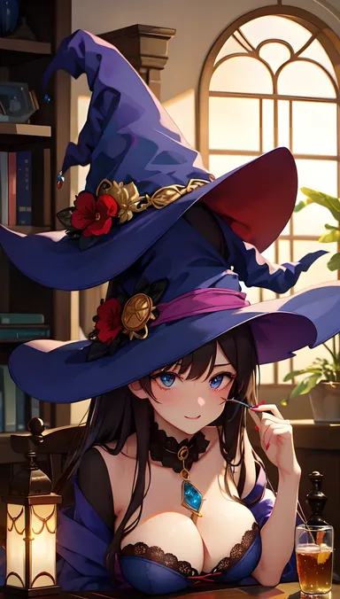 Hentai Witch: A Sexualized and Fantastical Character