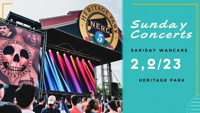 Heritage Park Sunday Concerts 2025 Lineup Announced